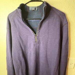 Tommy Bahama Reversible Purple Pullover Men's Large